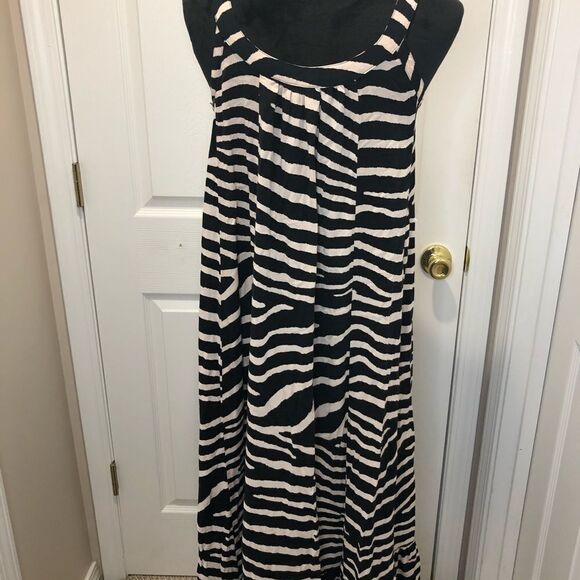 H&M animal print maxi dress size 2 - Picture 10 of 12
